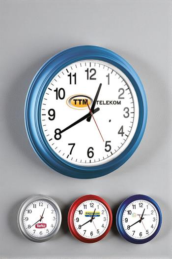 Promosyon Plastik Duvar Saati 42cm 33135-TU