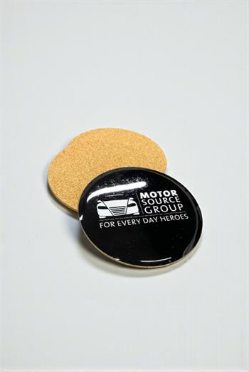 Promosyon Plastik Kaplamalı Mantar Bardak Altlığı