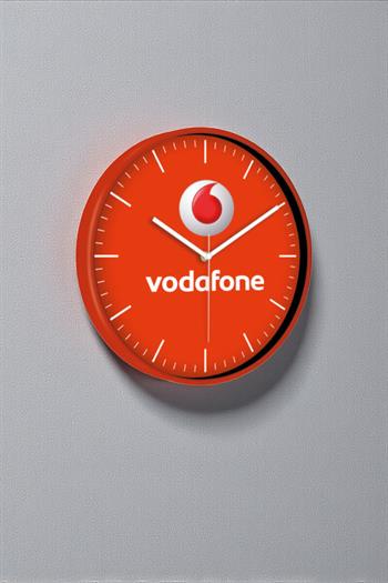 Promosyon Renkli Duvar Saati 38cm 68135-TU