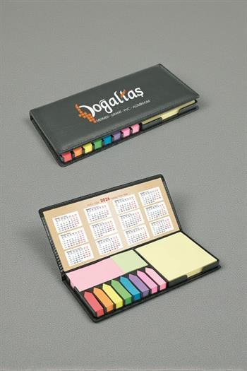 Promosyon Yıllık Takvimli Yapışkanlı Notluk Seti 100-TP-PETK