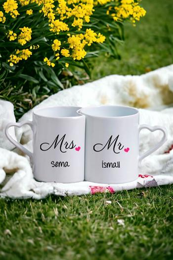 Sevgililere Özel İkili Sevgili Kupası
