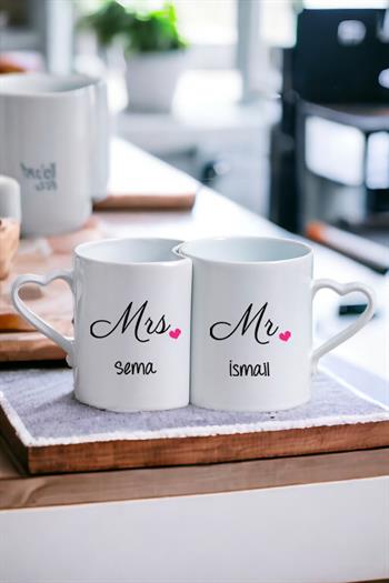 Sevgililere Özel İkili Sevgili Kupası