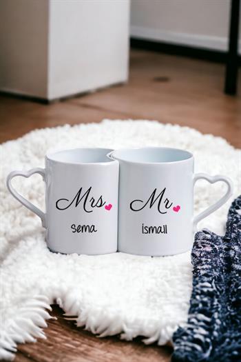 Sevgililere Özel İkili Sevgili Kupası