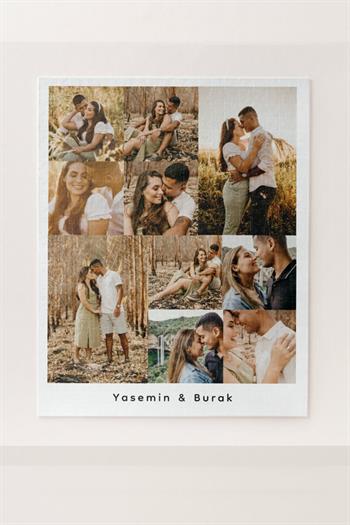 Sevgiliye Hediye 10 Fotoğraflı Kolaj Puzzle
