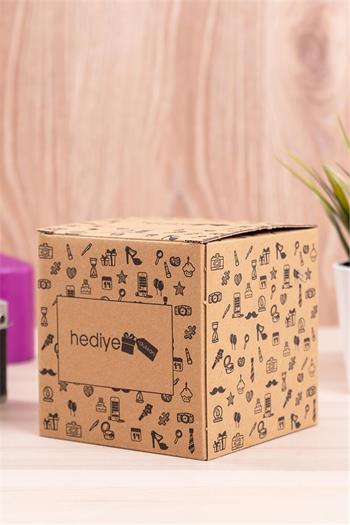 Eşe İlk Anneler Günü Hediyesi Fotoğraflı Ahşap Altlıklı Fincan