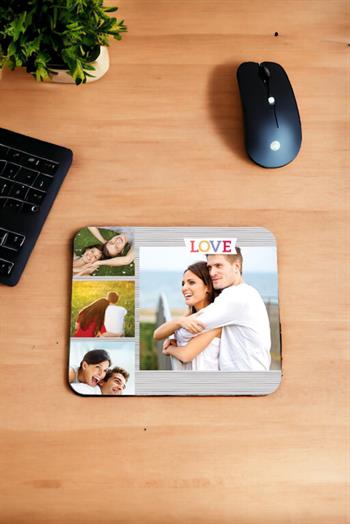 Sevgiliye Yeni İş Hediyesi Fotoğraflı Mouse Pad