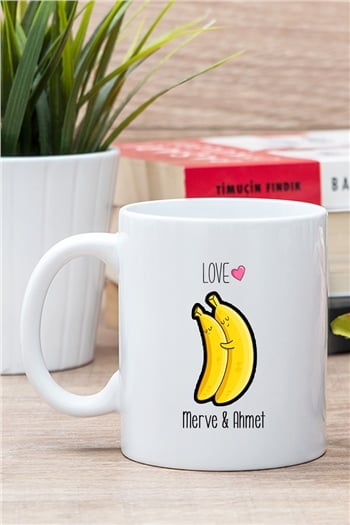 Sevimli Muzlar  Beyaz Kupa Bardak