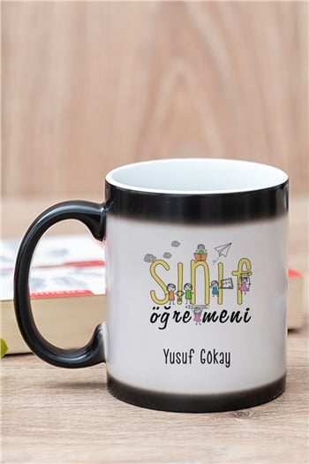 Sınıf Öğretmeni Sihirli Kupa Bardak