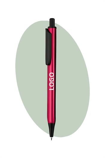 Şirket Logolu Üçgen Gövde Promosyon Metal Tükenmez Kalem 5121-Pİ