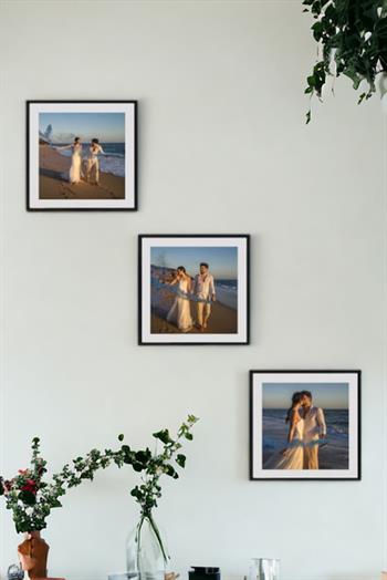 Sök Tak 3lü Siyah Kare Çerçeve