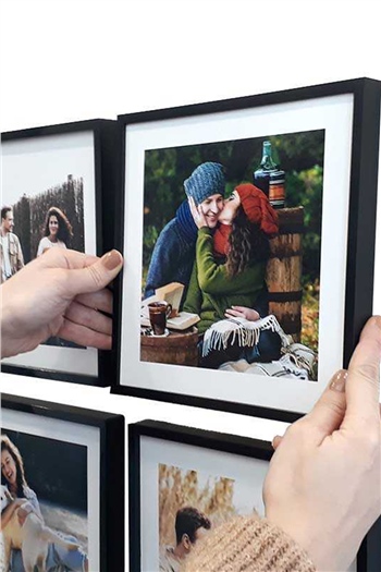 Sök Tak 3lü Siyah Kare Çerçeve