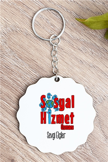 Sosyal Hizmet Uzmanı Anahtarlık