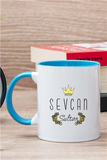 Sultan Tasarım İçi Renkli Kupa Bardak