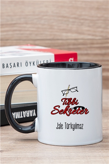 Tıbbi Sekreter İçi Renkli Kupa Bardak