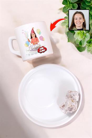 Yakın Arkadaşa Doğum Günü Hediyesi Kahve Fincanı