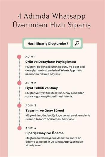 Yapışkanlı Notluklu Promosyon Kitap Ayracı 510-DG-PETK