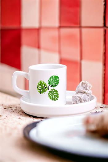 Yaprak Tasarım Concept Türk Kahvesi Fincanı