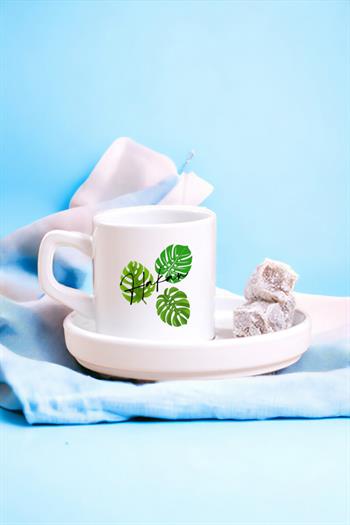 Yaprak Tasarım Concept Türk Kahvesi Fincanı