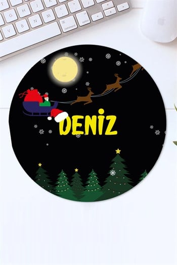 Yeni Yıl Hediyesi Noel Tasarımlı Mouse Pad