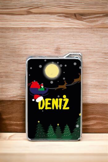 Yılbaşı Tasarımlı İsme Özel Yeni Yıl Hediyesi Çakmak