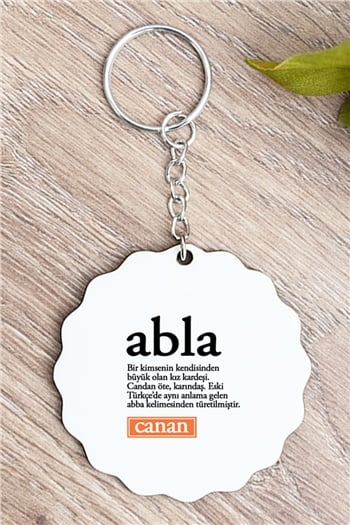 Abla Kelime Anlamı Anahtarlık