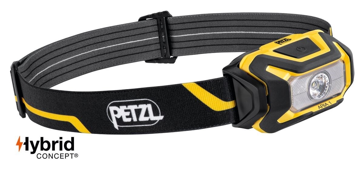 PETZL ARIA® 1 Black, Yellow