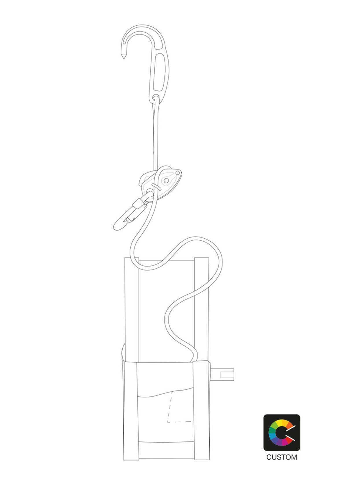 PETZL EXO®CUSTOM Acil Durum Kaçış Kiti
