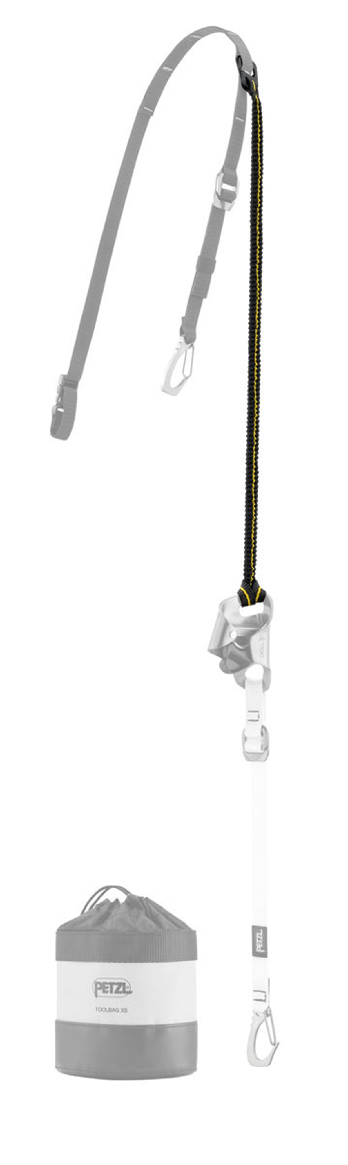 PETZL KNEE ASCENT BUNGEE