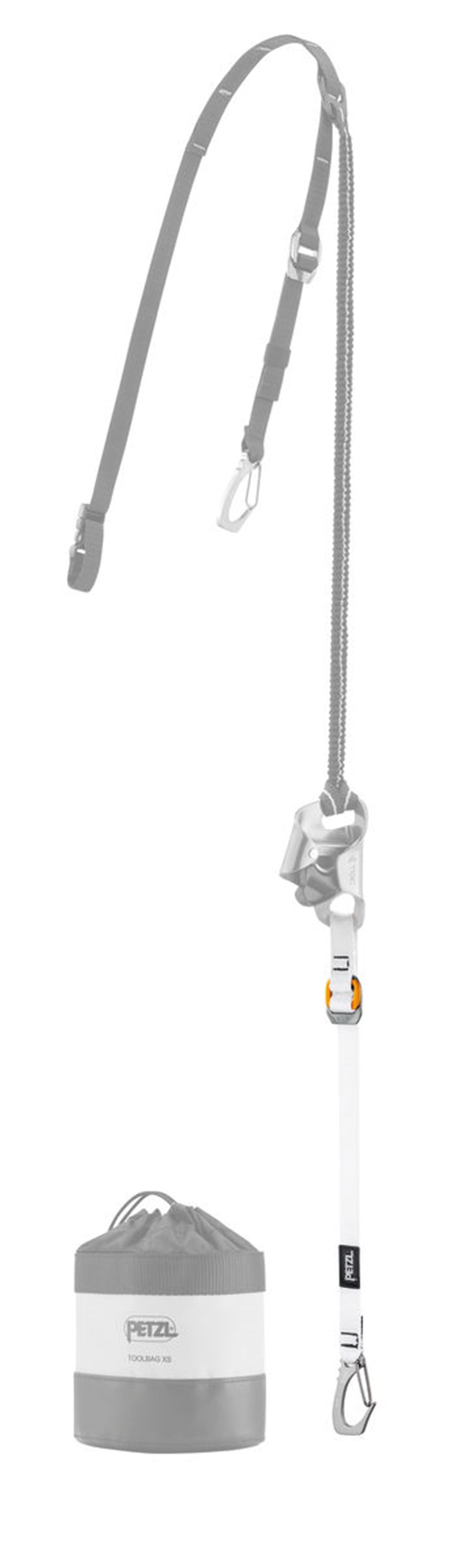 KNEE ASCENT CLIP Ekipmanı İçin Alt Perlon