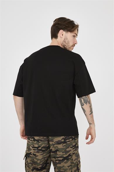 City Dunkers Siyah Oversize T-shirt