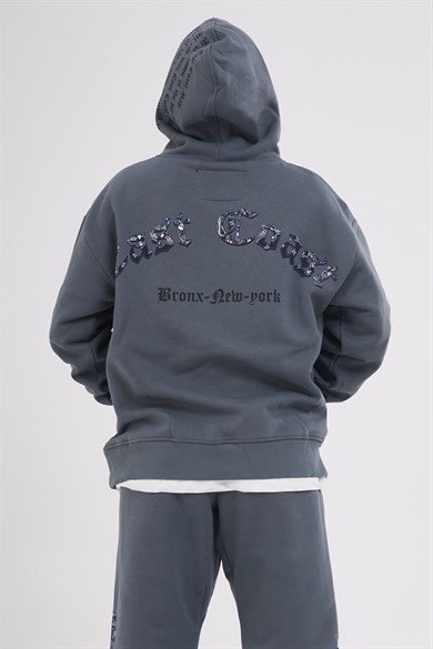 Ghetto Off Limits - Eastside Hoodie Anthracite