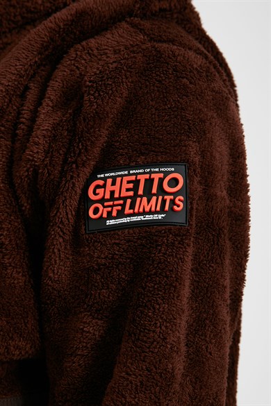 Ghetto Off Limits - Twin Pocket Plush Brown