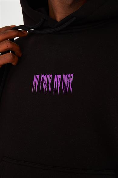 NO FACE NO CASE OVERSIZE UNISEX HOODIE