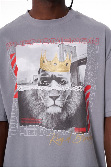King of Brooklyn Grey T-shirt