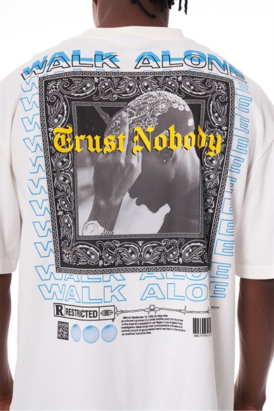 Trust Nobody White T-shirt