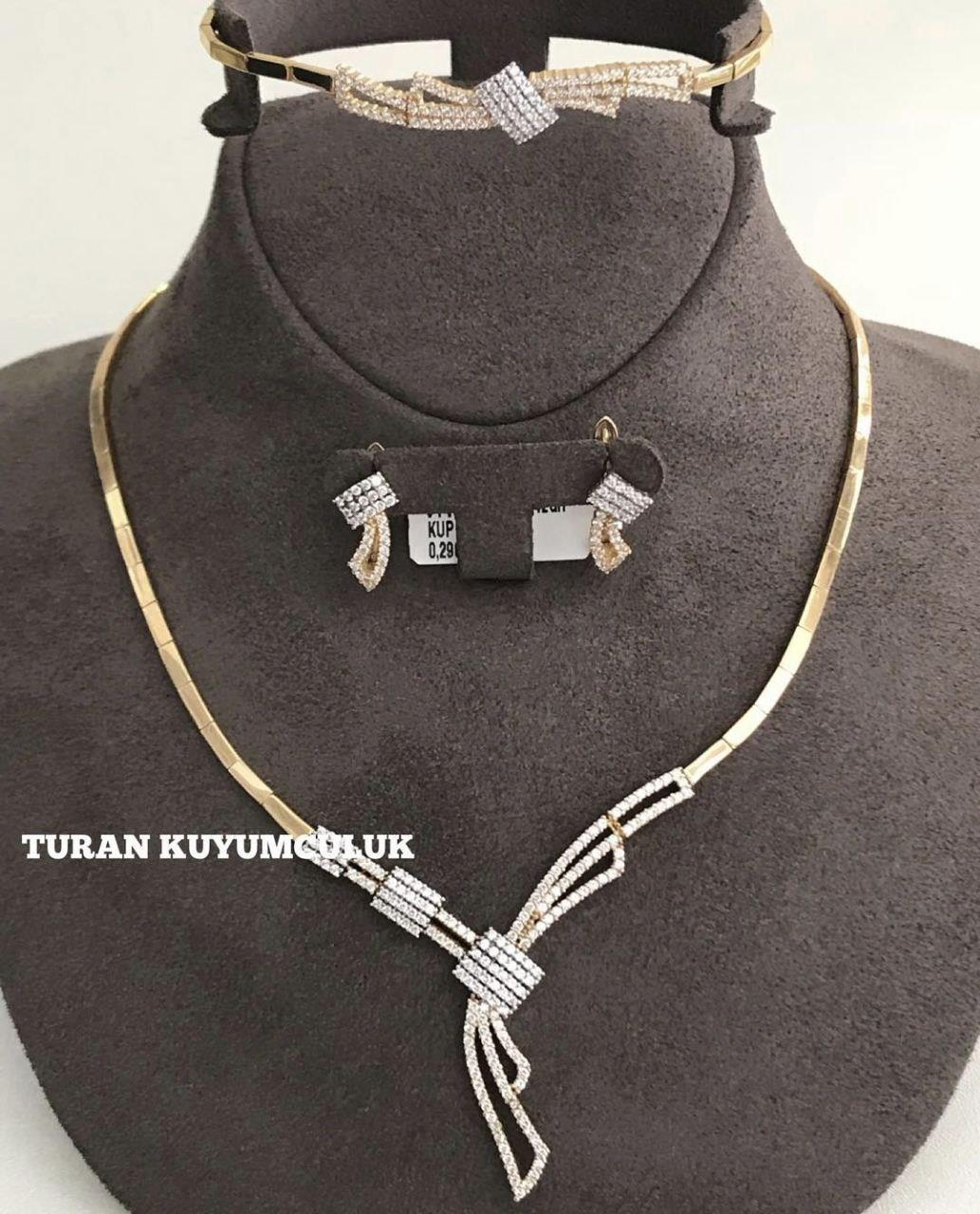 14 Ayar Düğün Seti17,31 Gr - 14 Ayar