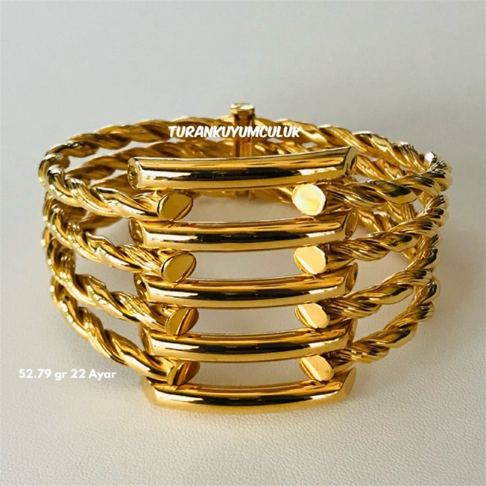 22 Ayar Kelepçe Bilezik
