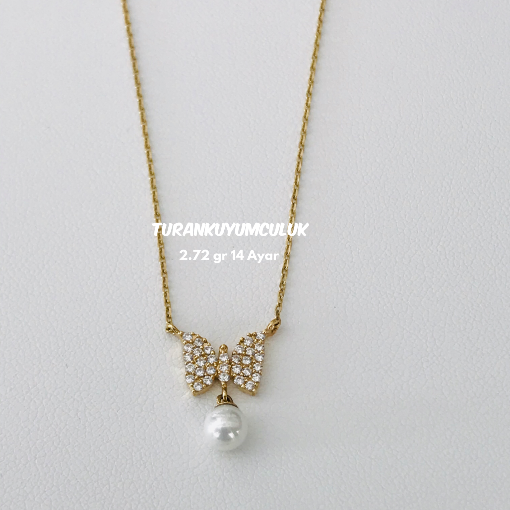 14 Ayar Kolye2,72 Gr - 14 Ayar