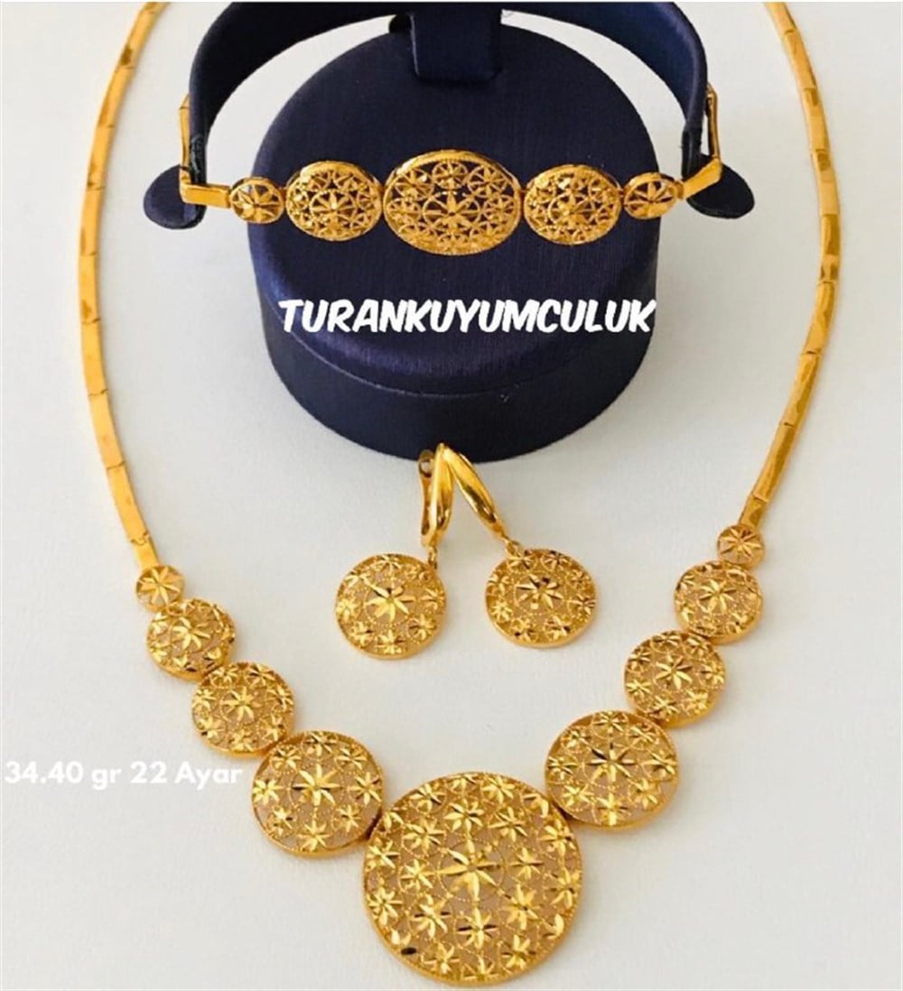 Düğün Seti34.40 gr 22 Ayar Düğün Seti
