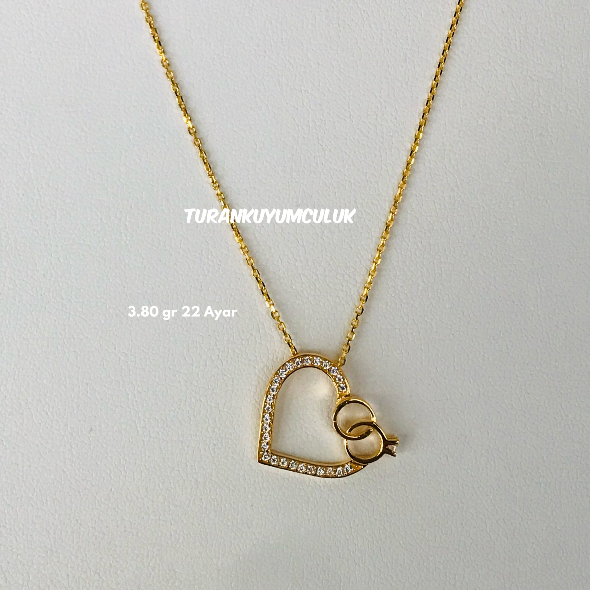 22 Ayar Kolye3,80 Gr - 22 Ayar
