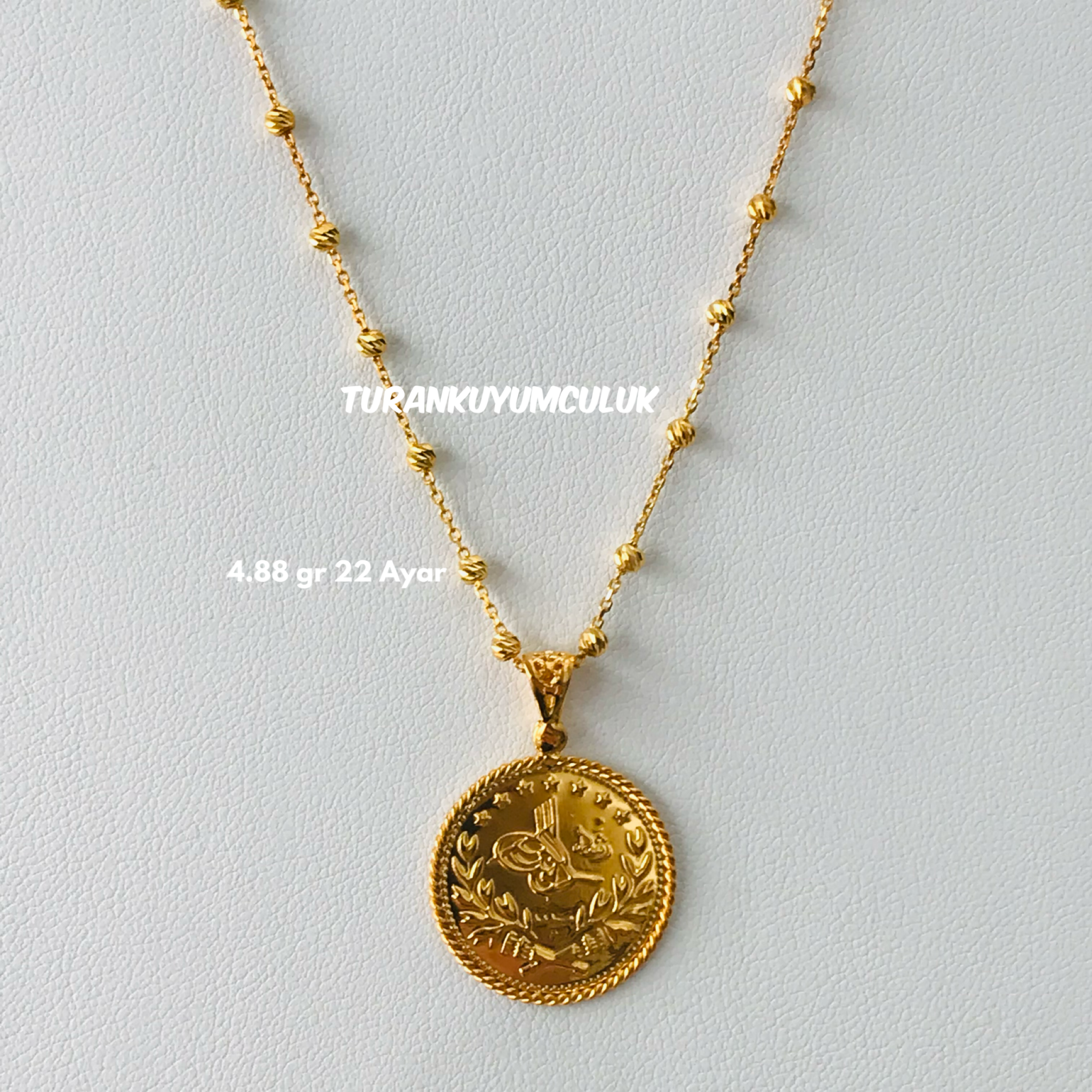 22 Ayar Kolye4,88 Gr - 22 Ayar