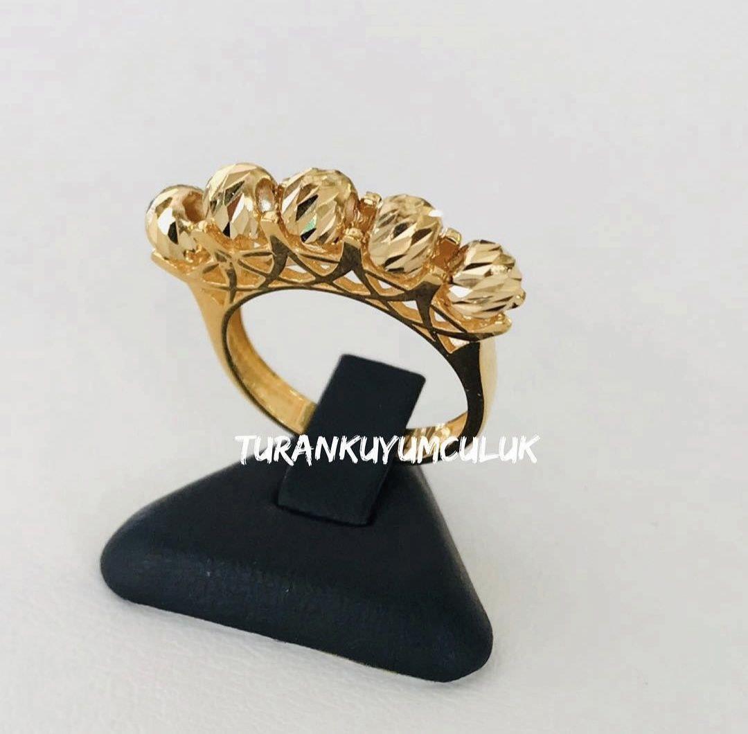 22 Ayar Beştaş5,55 Gr - 22 Ayar