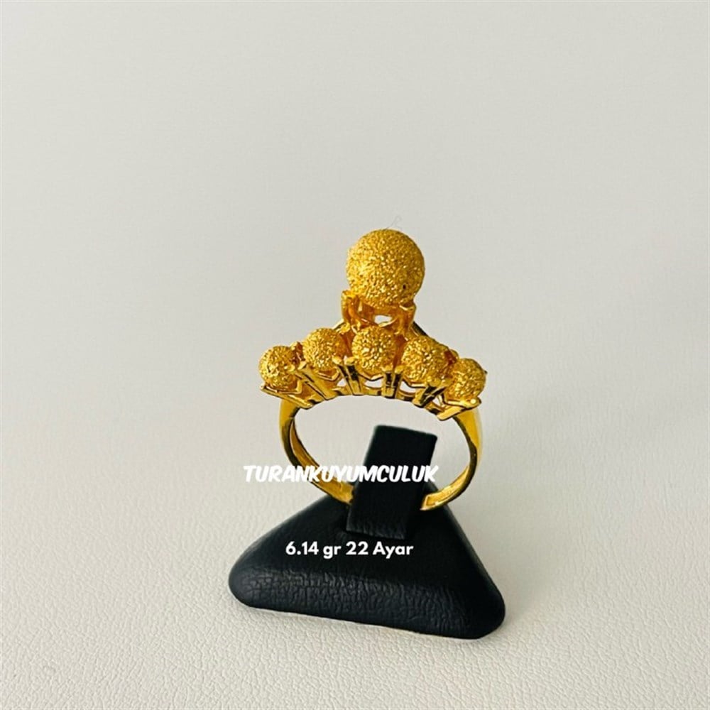 Yüzük6.14 Gr 22 Ayar Beştaş
