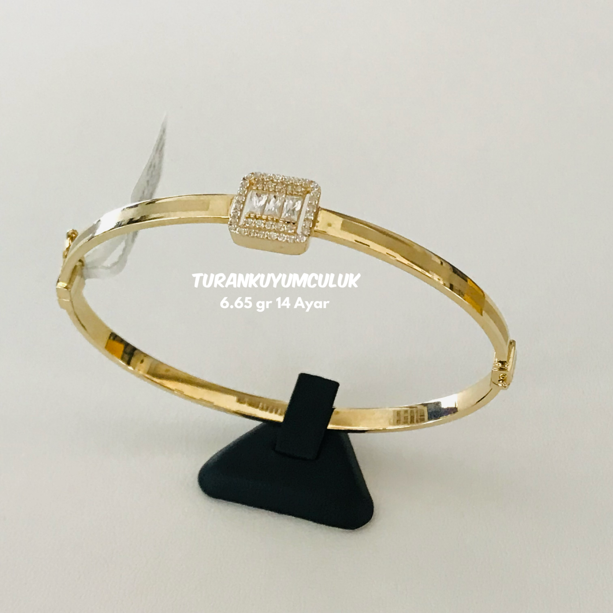 14 Ayar Kelepçe6,65 Gr - 14 Ayar