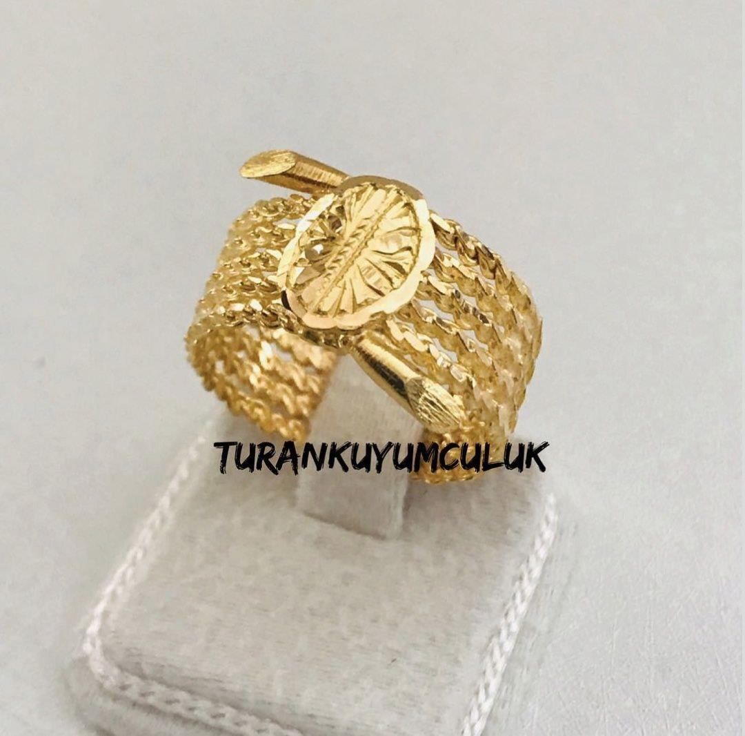 Burma Yüzük7,03 Gr - 22 Ayar