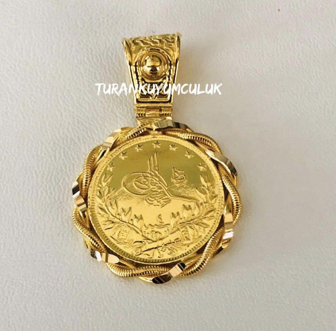 22 Ayar Kolye Ucu7,91 Gr - 22 Ayar