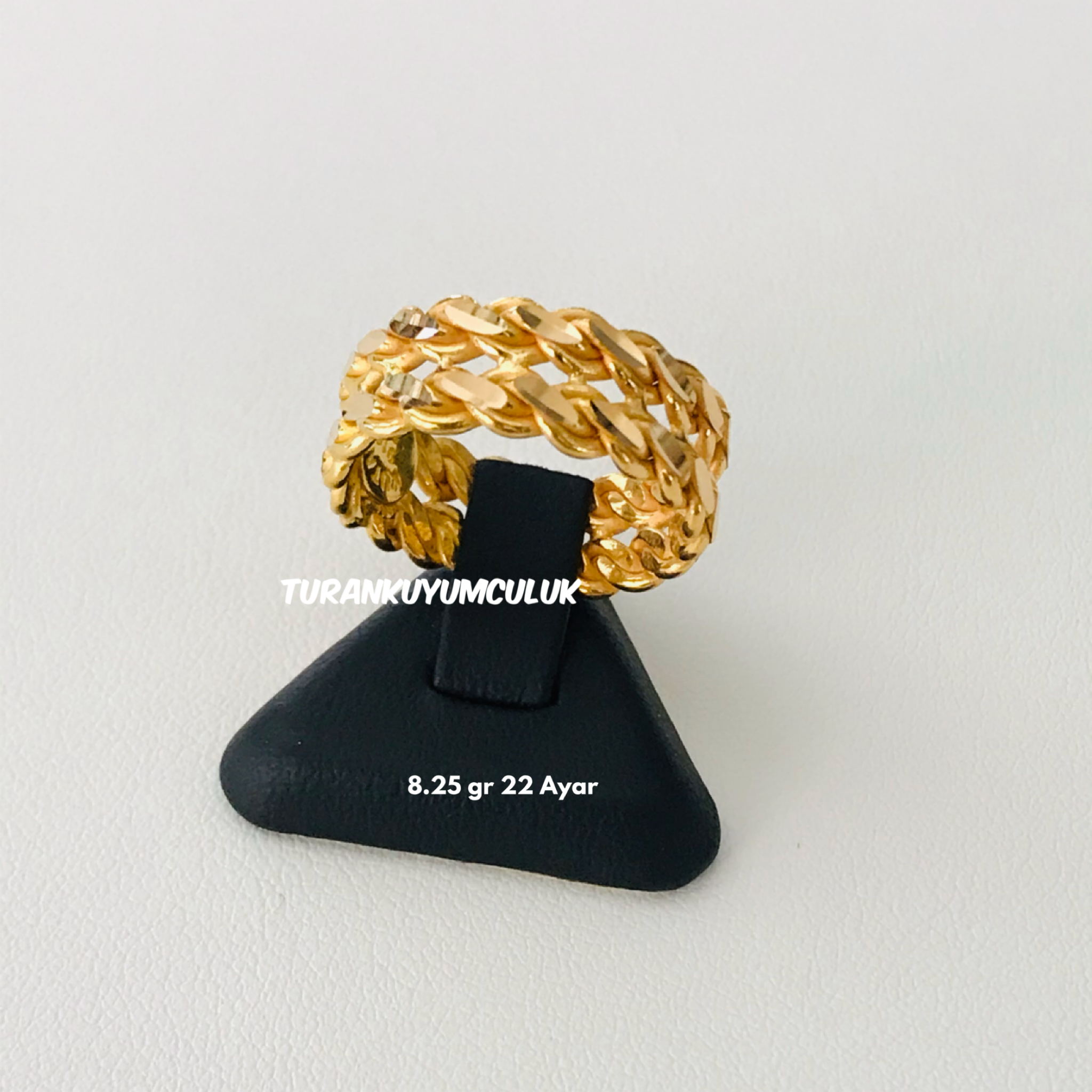 Burma Yüzük8,25 Gr - 22 Ayar