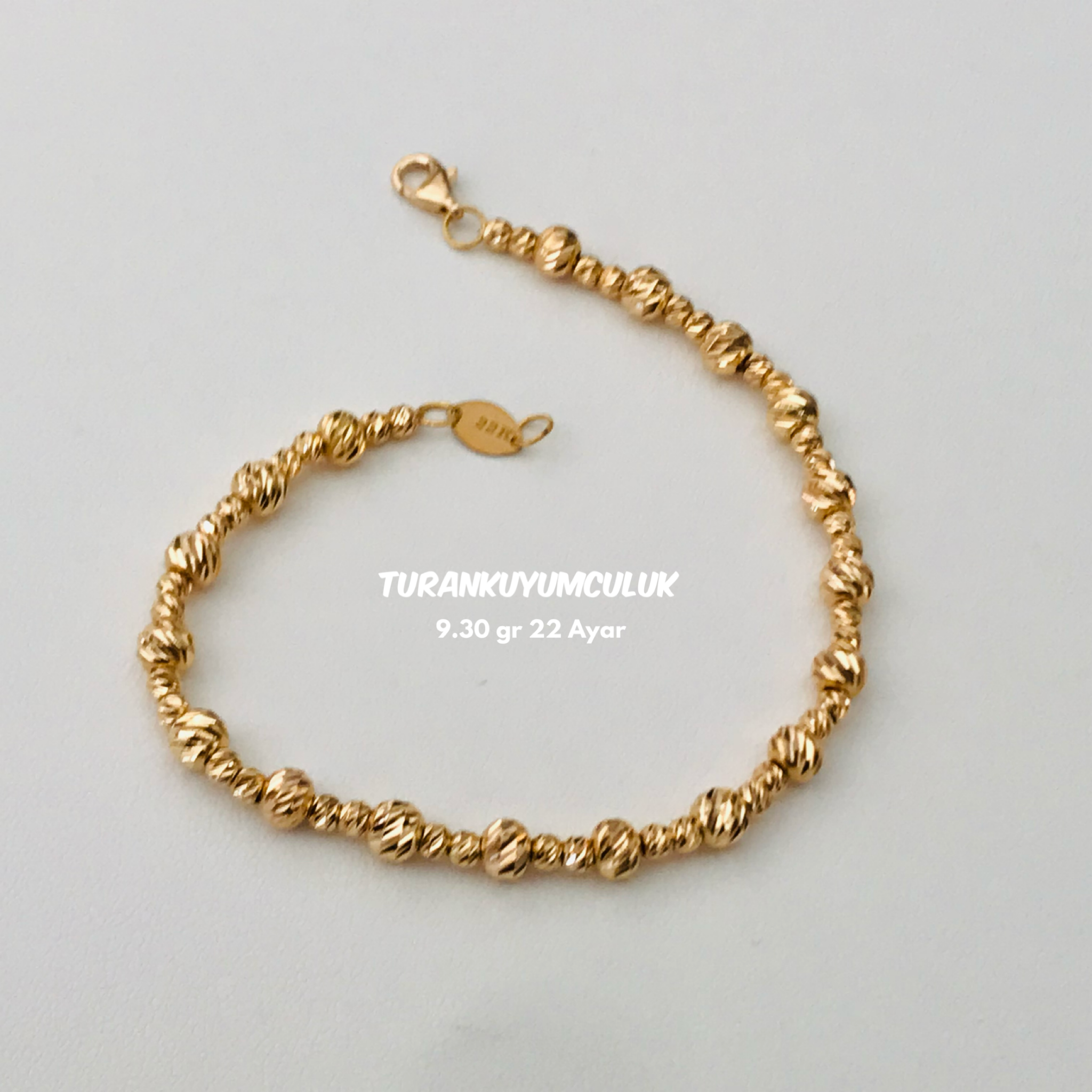 22 Ayar Bileklik9,30 Gr - 22 Ayar