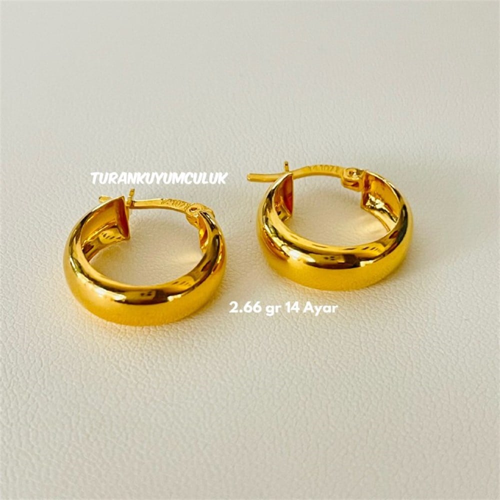 KüpeÇivili Küpe 1.88 Gr 14 Ayar