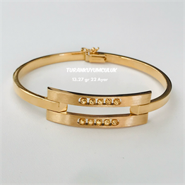 22 Ayar Kelepçe13,27 Gr - 22 Ayar